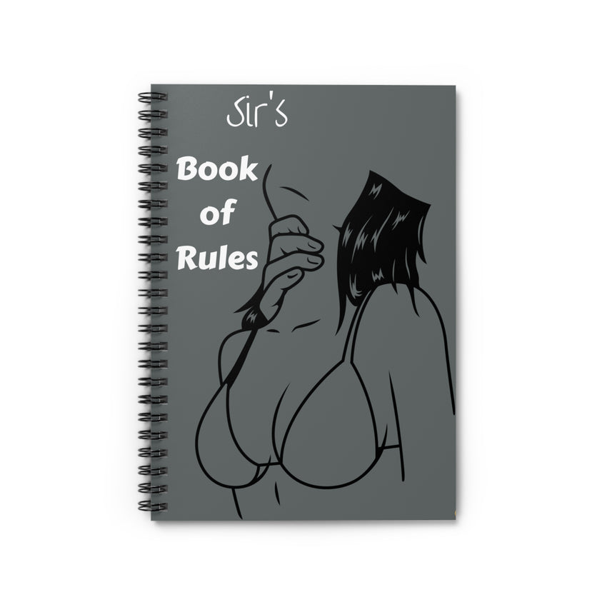 Sir's Book of Rules Journal Notebook