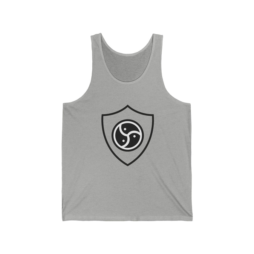 Tank Top - BDSM Dom Shield Symbol Gift for Him Power and Domenice