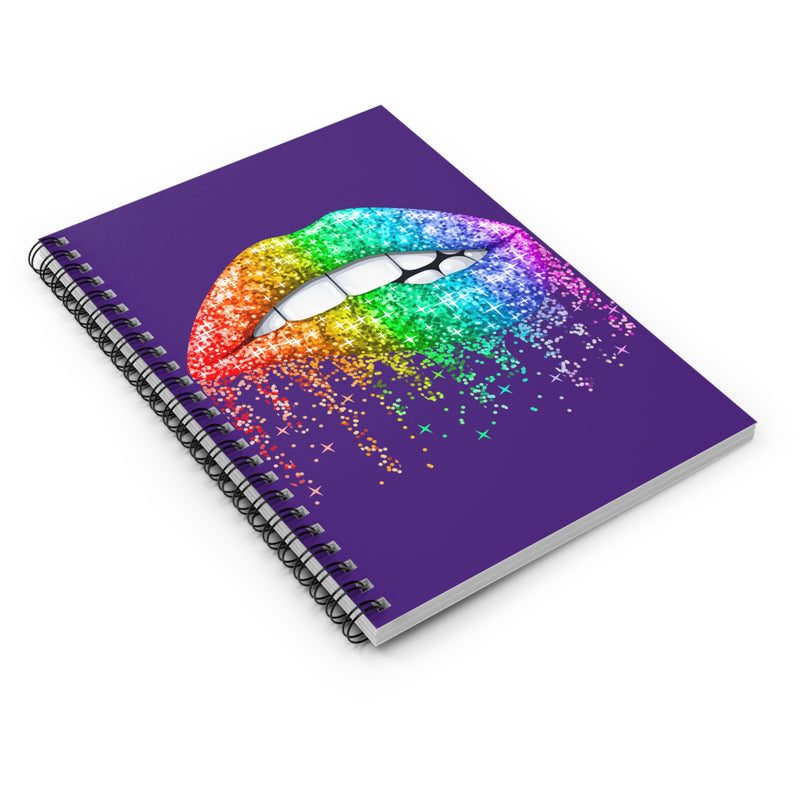 Sexy Rainbow Lips Notebook Journal: Embrace Your Vibrant Creativity!