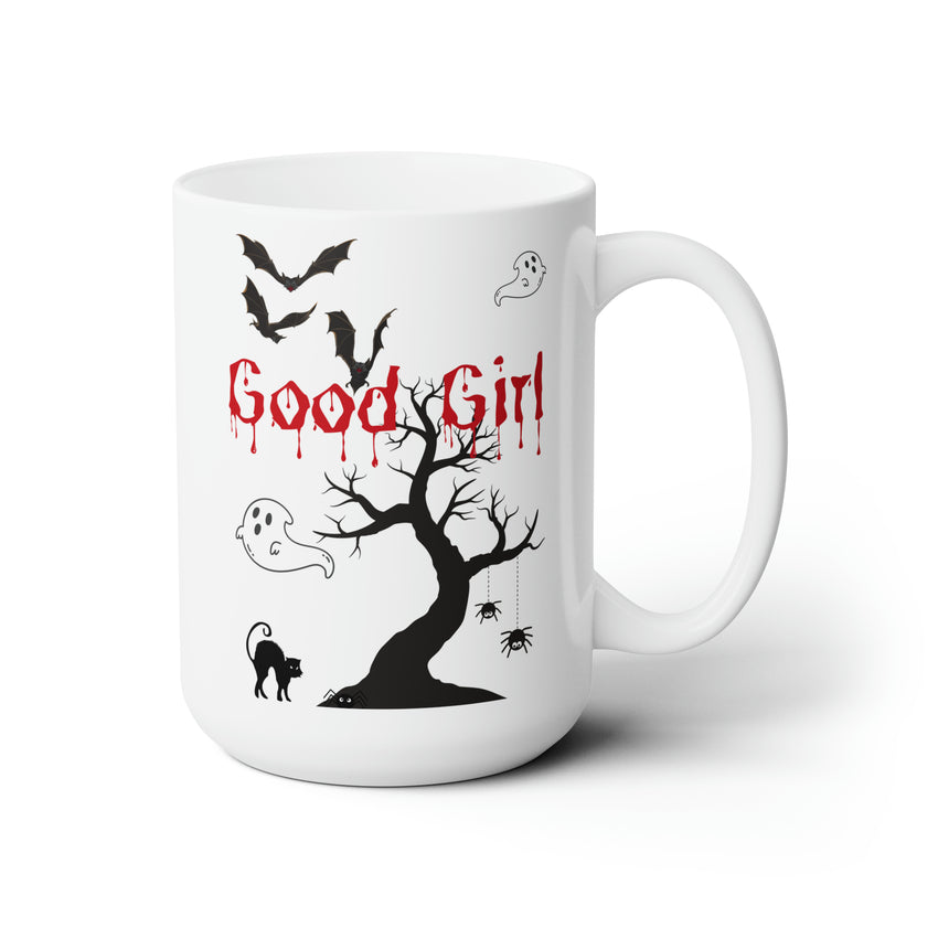 Good Girl Halloween Ceramic Mug 15oz