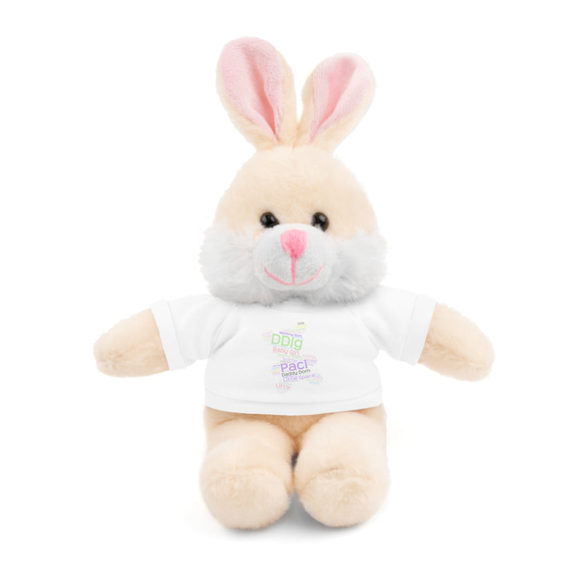 BDSM Submissive DDlg Word Art Stuffed Animal