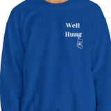 Well Hung Men's Sexy Christmas Sweatshirt