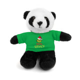 ittle Grinch Christmas Plushie – Stuffed Animal with T-Shirt