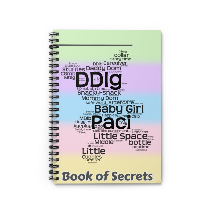 Little Space Book of Secrets Notebook