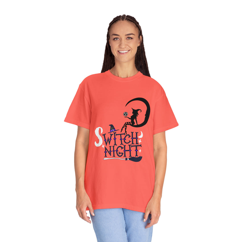 Kinky Witch Halloween T-Shirt BDSM Switch Triskelion Shirt