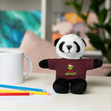 ittle Grinch Christmas Plushie – Stuffed Animal with T-Shirt