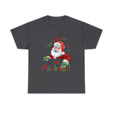 Santa Kinky Christmas T-shirt Sexy Cotton Tee