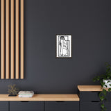 Minimalist Sensual Line Art Framed Canvas | Modern Feminine Wall Art | Bedroom Decor