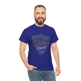 BDSM Master Dom Word Cloud Art Shield T-Shirt