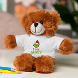 ittle Grinch Christmas Plushie – Stuffed Animal with T-Shirt