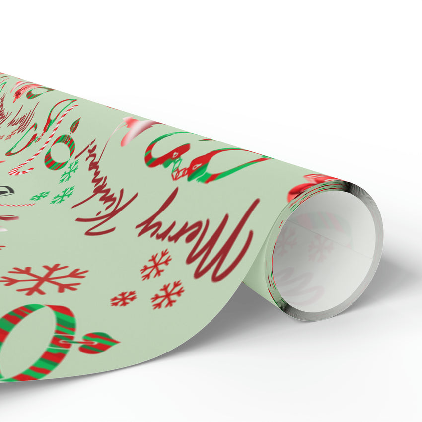 Naughty Nice Kinky Adult Gift Wrap paper