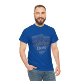 BDSM Master Dom Word Cloud Art Shield T-Shirt