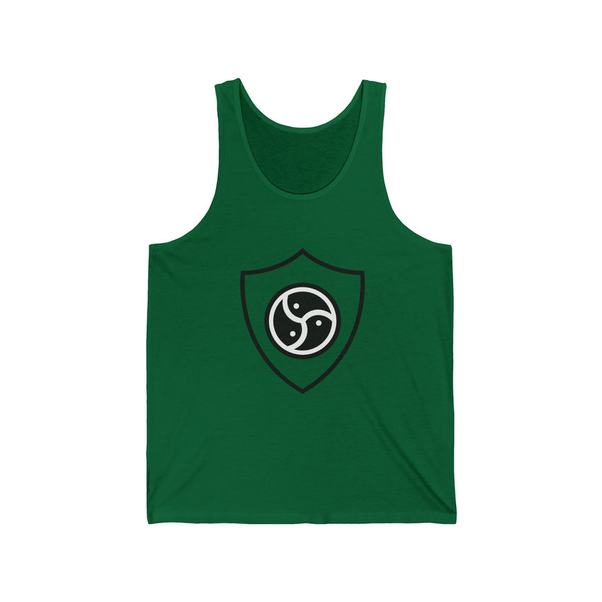 Tank Top - BDSM Dom Shield Symbol Gift for Him Power and Domenice