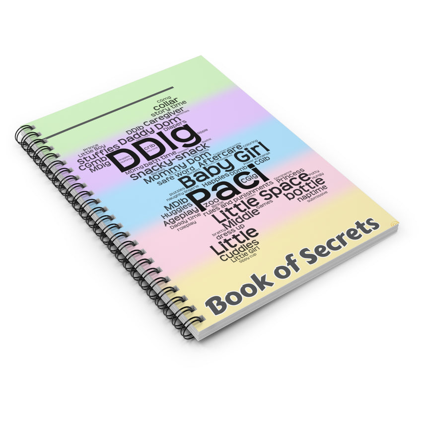 Little Space Book of Secrets Notebook