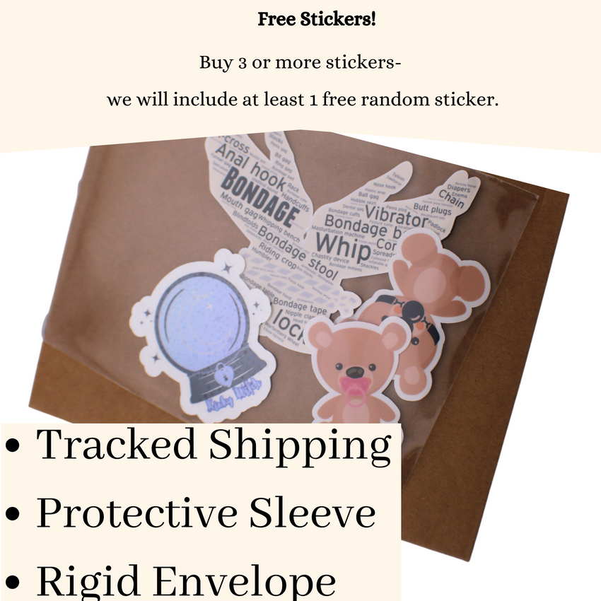 Dom Shield Word Art Sticker