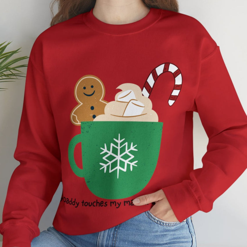 DDlg Funny Holiday Sweatshirt