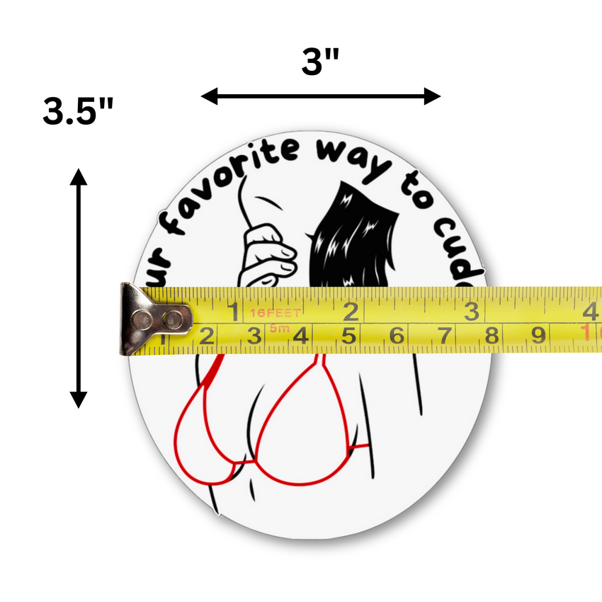 Kinky Cuddle Sticker
