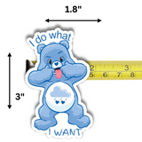 Grumpy Bear Sticker