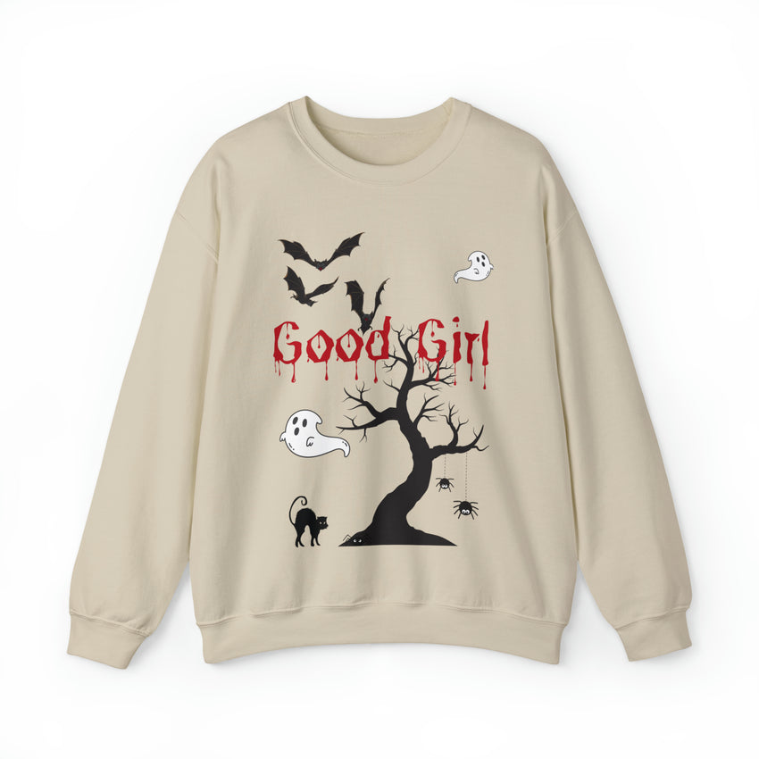 Halloween Good Girl Sweatshirt