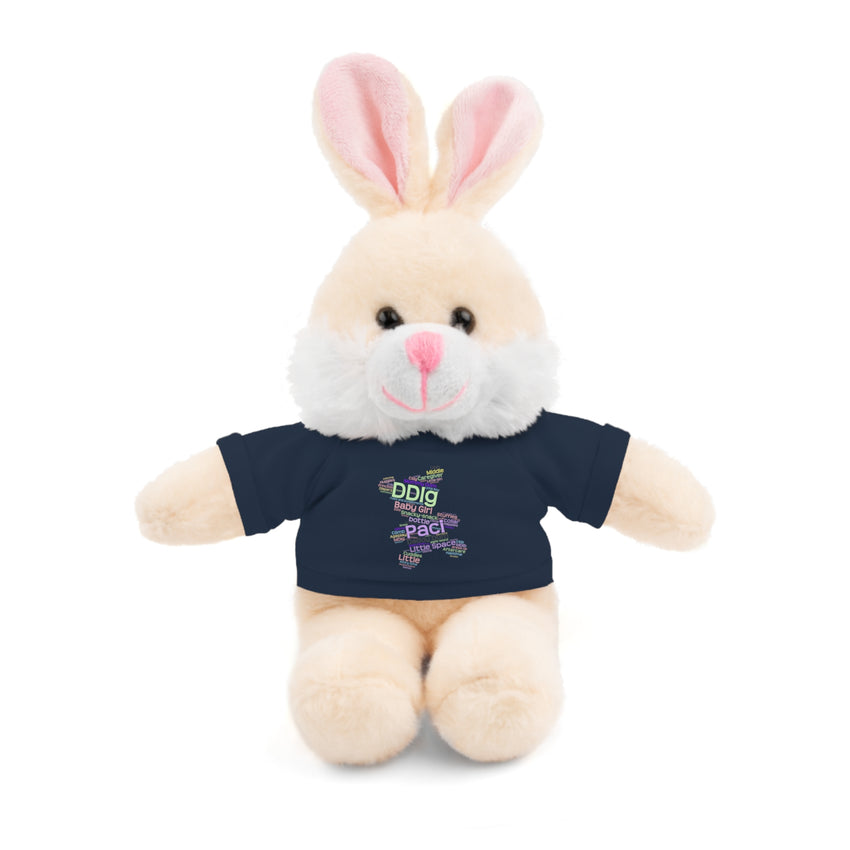 BDSM Submissive DDlg Word Art Stuffed Animal
