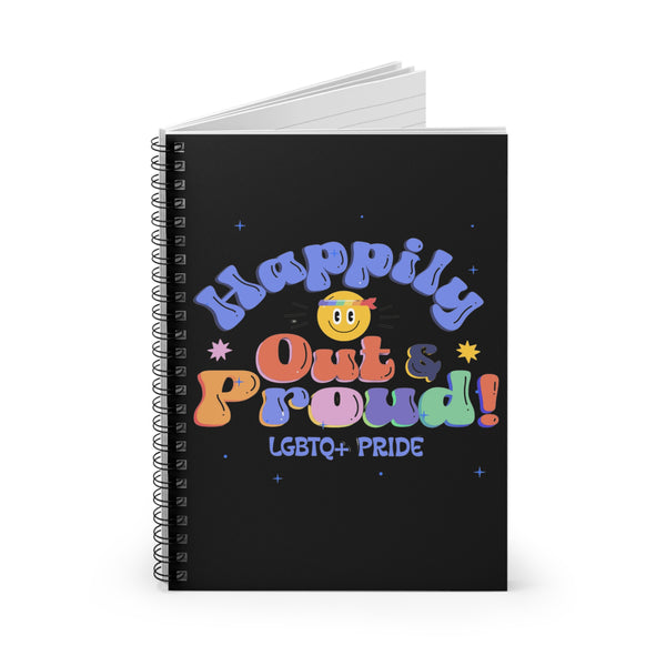Out and LGBTQ Proud 80's Style Notebook: Flaunt Your Pride!