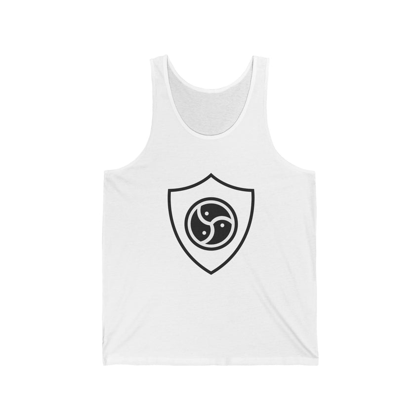 Tank Top - BDSM Dom Shield Symbol Gift for Him Power and Domenice
