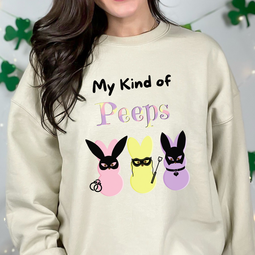 Peeps Sweatshirt Kinky BDSM Sexy Shirt