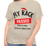 My Rack Christmas T-shirt Sexy Cotton Tee