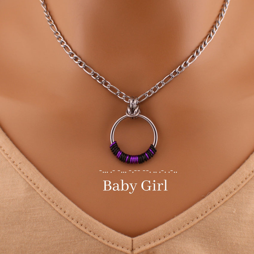 Custom Morse Code O Ring Figaro