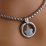 Witchy Submissive Day Collar – Aquamarine Star