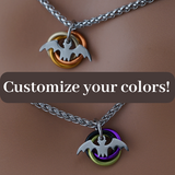 Bat O Ring Wheat Chain