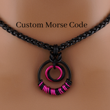 Black Morse Lovers O Ring Wheat