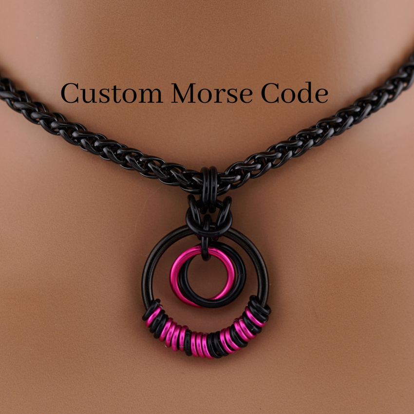 Black Morse Lovers O Ring Wheat