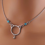 Kitten with Birthstone