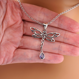 Dragonfly Sterling Silver Gemstone