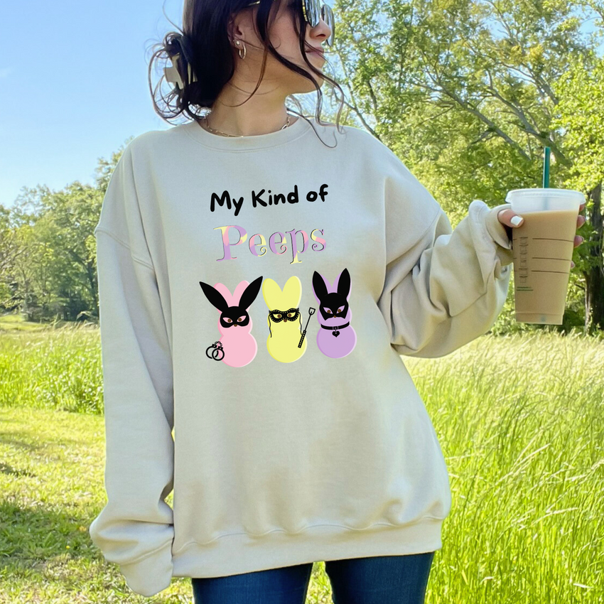 Peeps Sweatshirt Kinky BDSM Sexy Shirt
