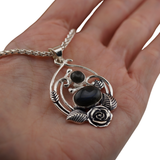 Victorian Sterling Silver Labradorite Day Collar