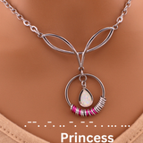 Opal Morse Celtic O Ring