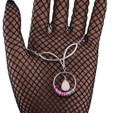 Opal Morse Celtic O Ring