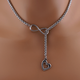 Infinity and Heart Lariat