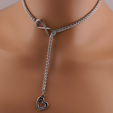 Infinity and Heart Lariat