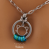 O Ring Kitten Morse Code Day Collar