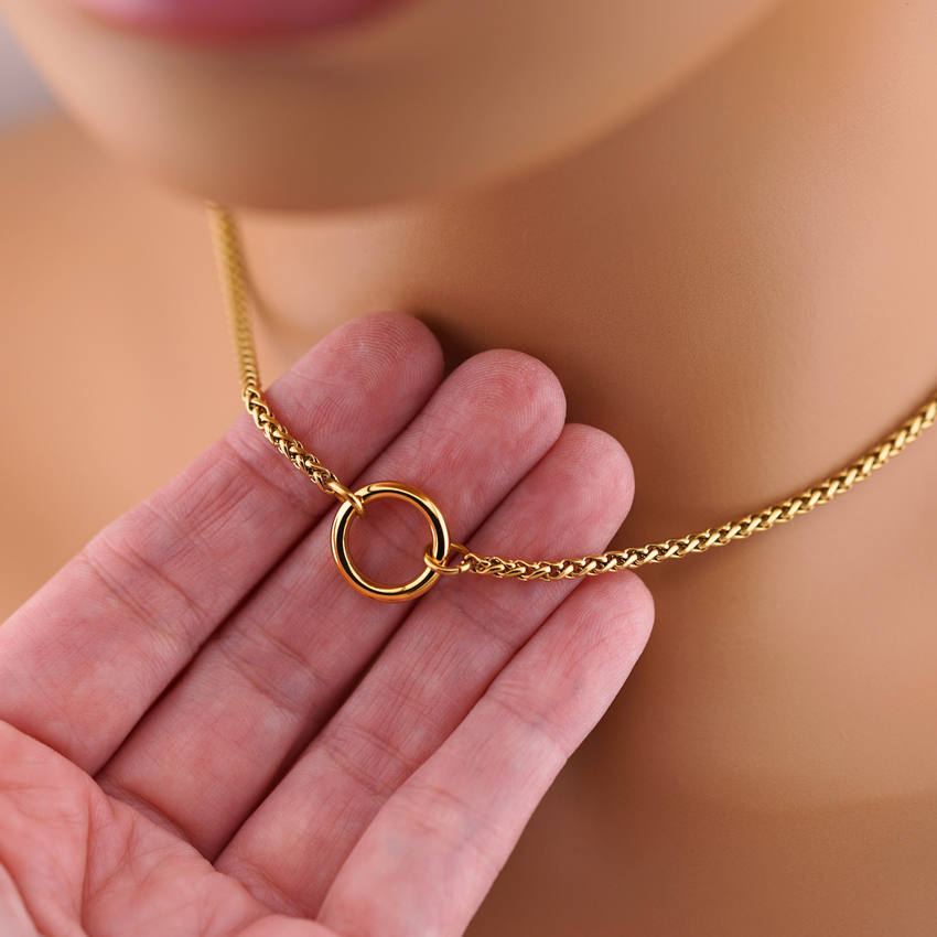 Gold Mini O Ring Wheat