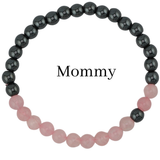 Morse Code Bracelet Set, Mommy, Baby Girl, Good Boy and More