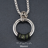 Custom Morse Code Discreet & Bold