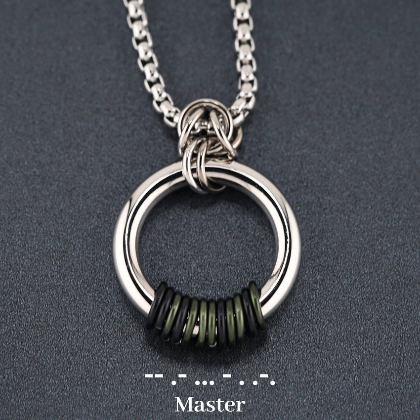 Custom Morse Code Discreet & Bold