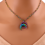 Moon O Ring Submissive Collar