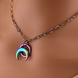 Moon O Ring Submissive Collar