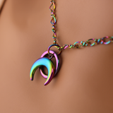 Moon O Ring Submissive Collar