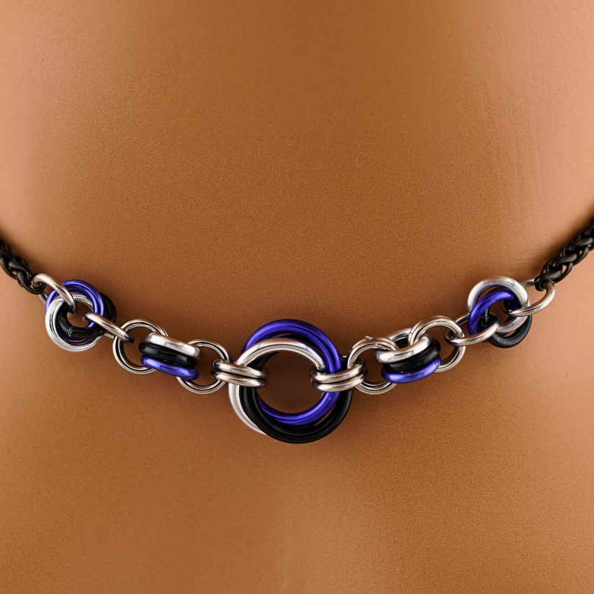 Fidget Anklet Lovers O Ring Collar